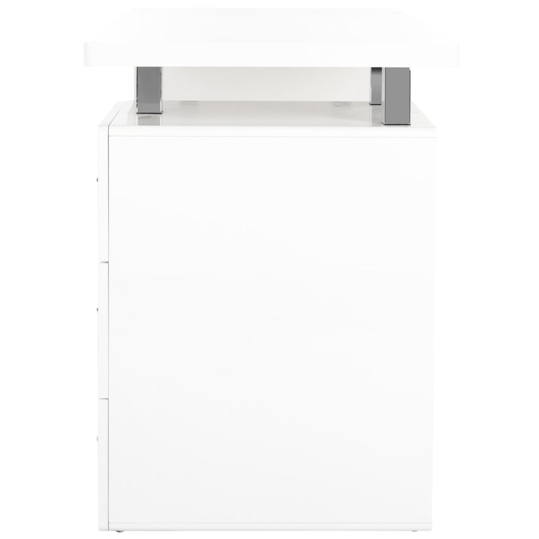 SAFAVIEH Orrin 3-Drawer Desk White Image 9