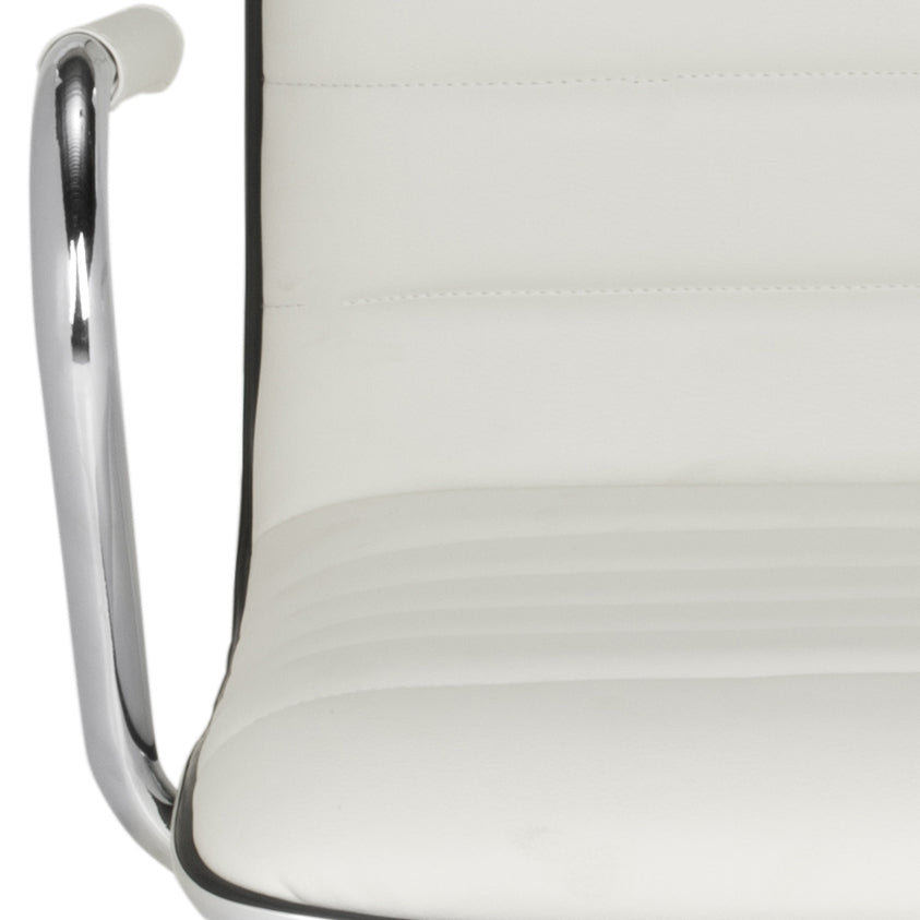 SAFAVIEH Jonika Swivel Desk Chair White Image 5