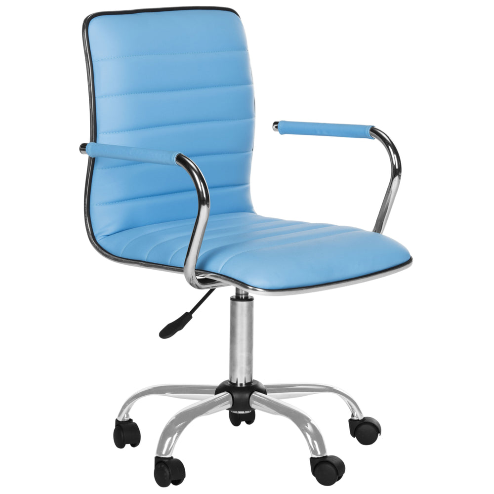 SAFAVIEH Jonika Desk Chair Blue Image 2