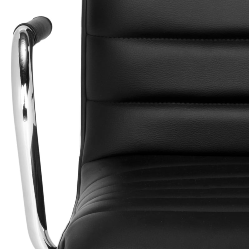 SAFAVIEH Jonika Swivel Desk Chair Black Image 5