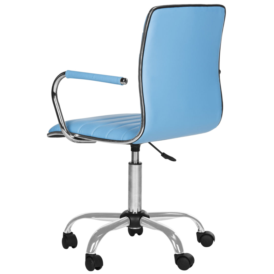 SAFAVIEH Jonika Desk Chair Blue Image 6