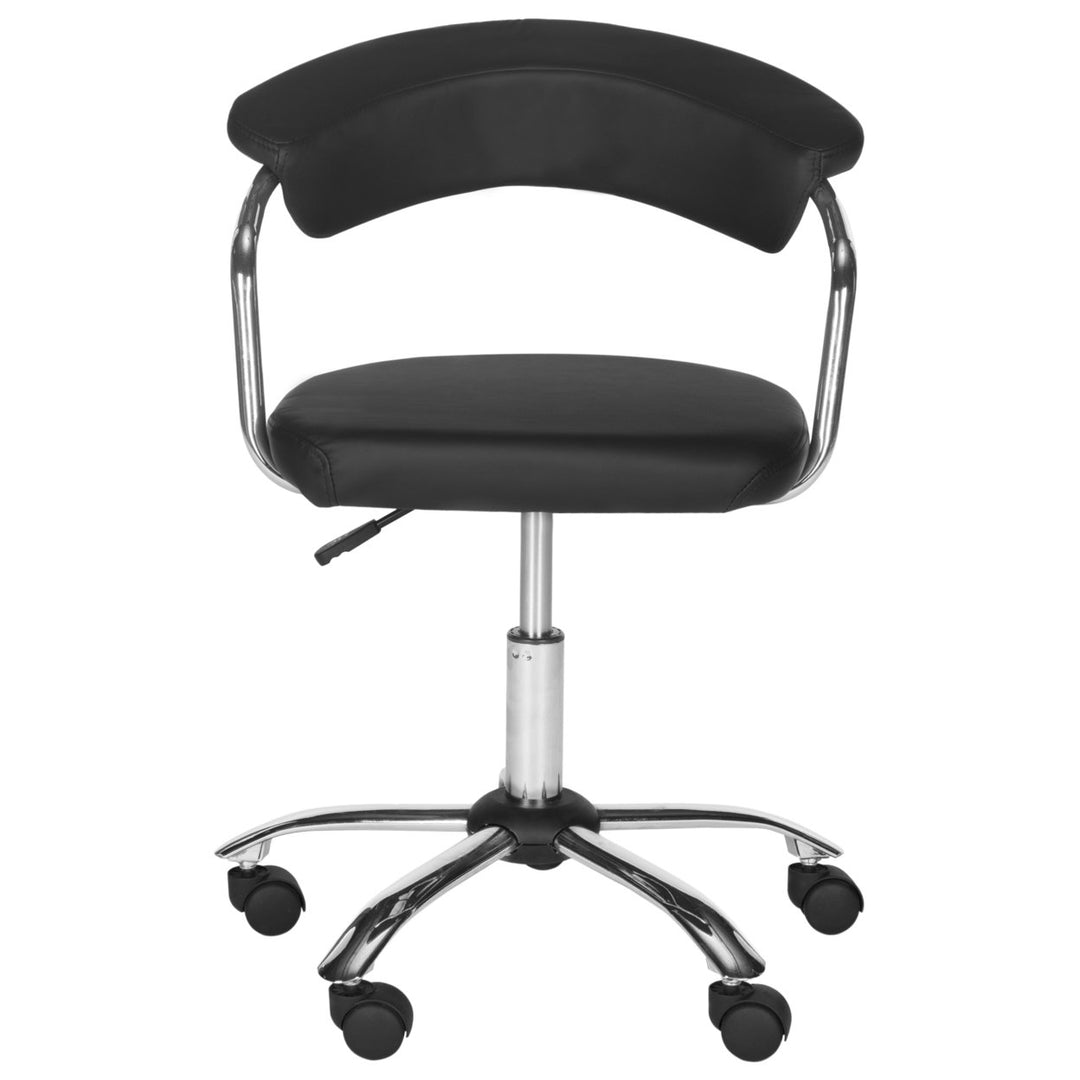 SAFAVIEH Pier Desk Chair Black Image 2