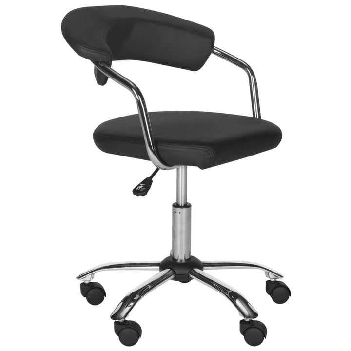 SAFAVIEH Pier Desk Chair Black Image 3