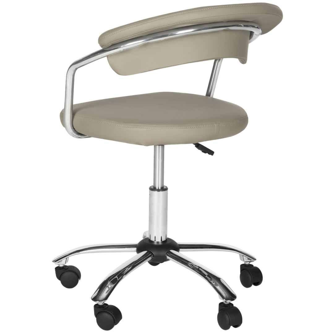 SAFAVIEH Pier Desk Chair Grey Image 5