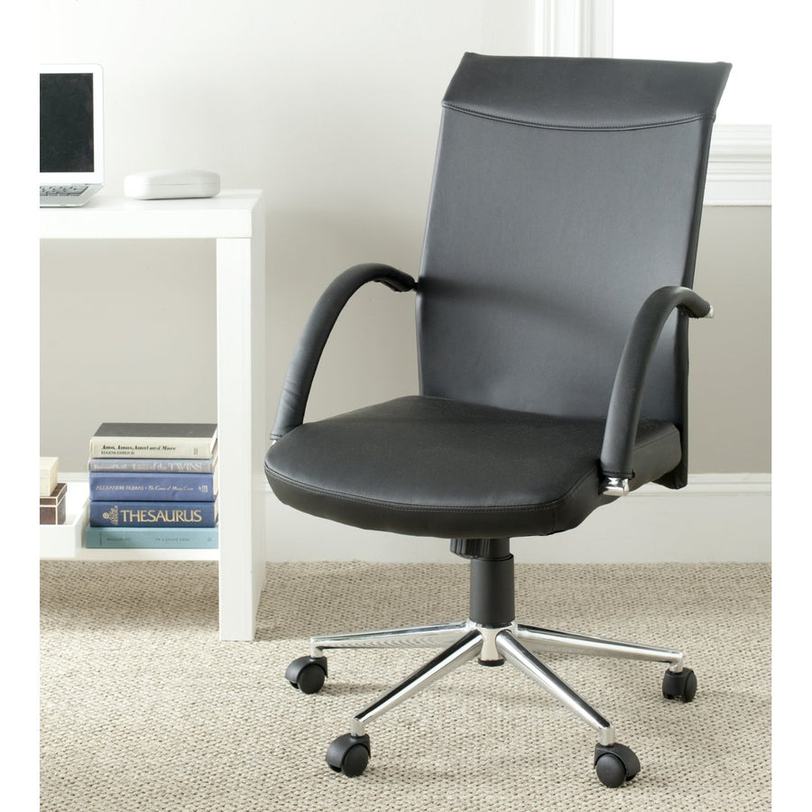 SAFAVIEH Dejana Desk Chair Black Image 1