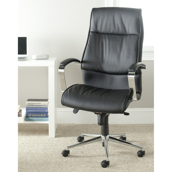 SAFAVIEH Fernando Desk Chair Black Image 1