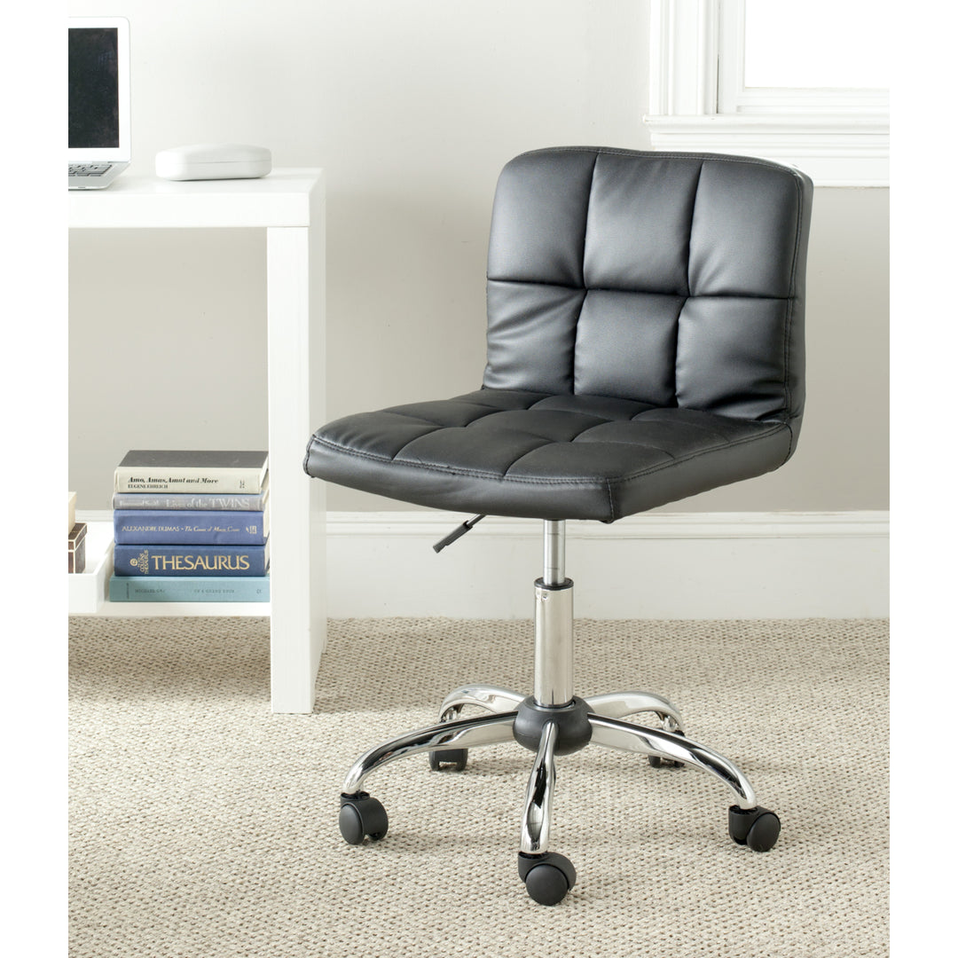 SAFAVIEH Brunner Desk Chair Black Image 1