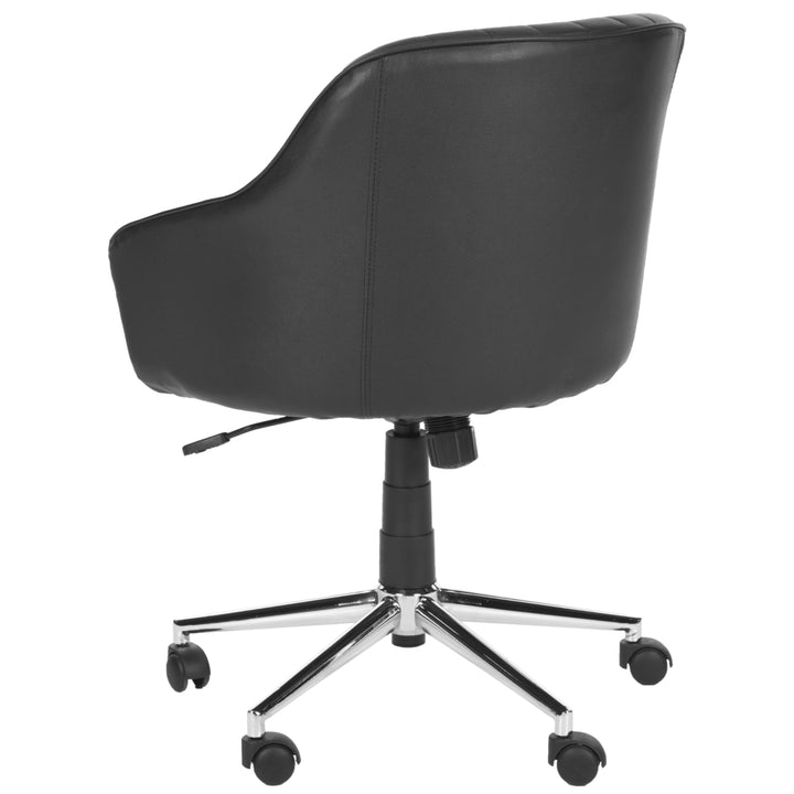 SAFAVIEH Hilda Desk Chair Black Image 6