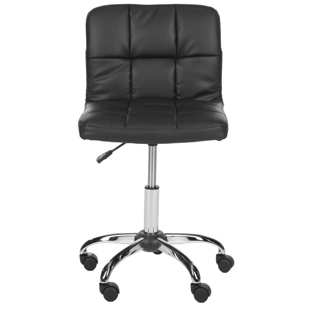 SAFAVIEH Brunner Desk Chair Black Image 2