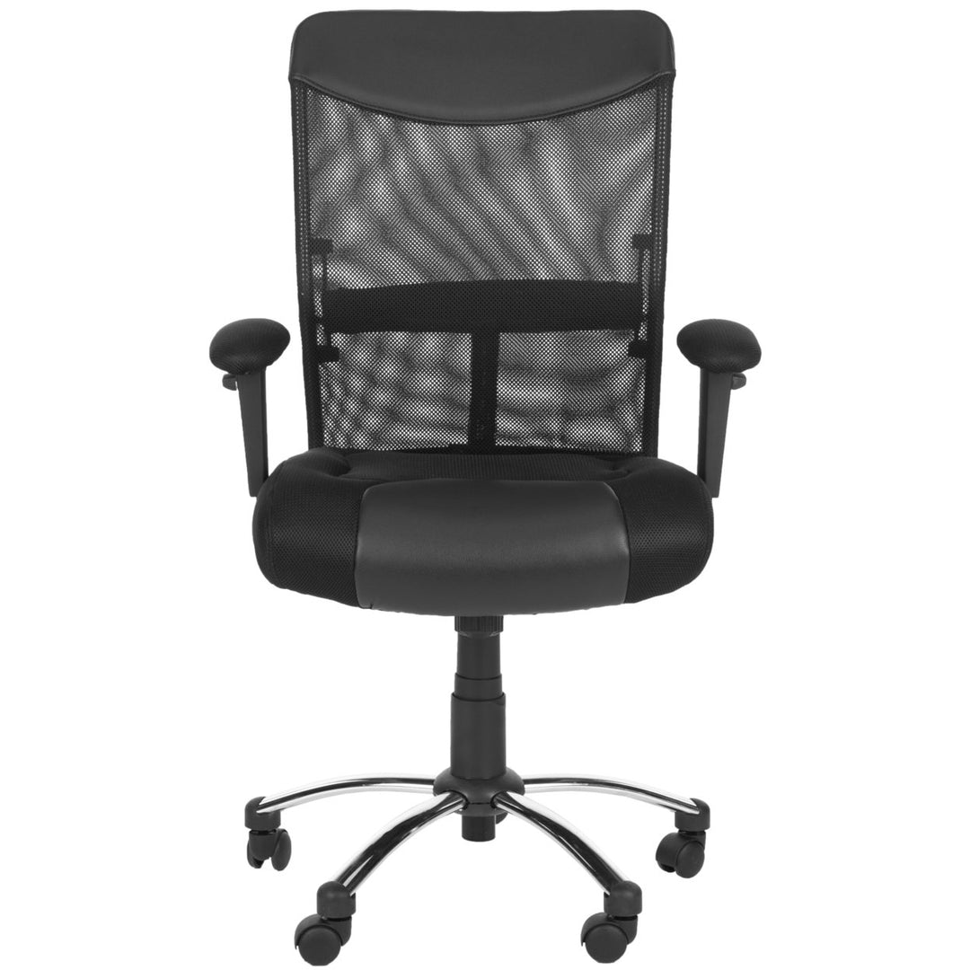 SAFAVIEH Bernard Desk Chair Black Image 2