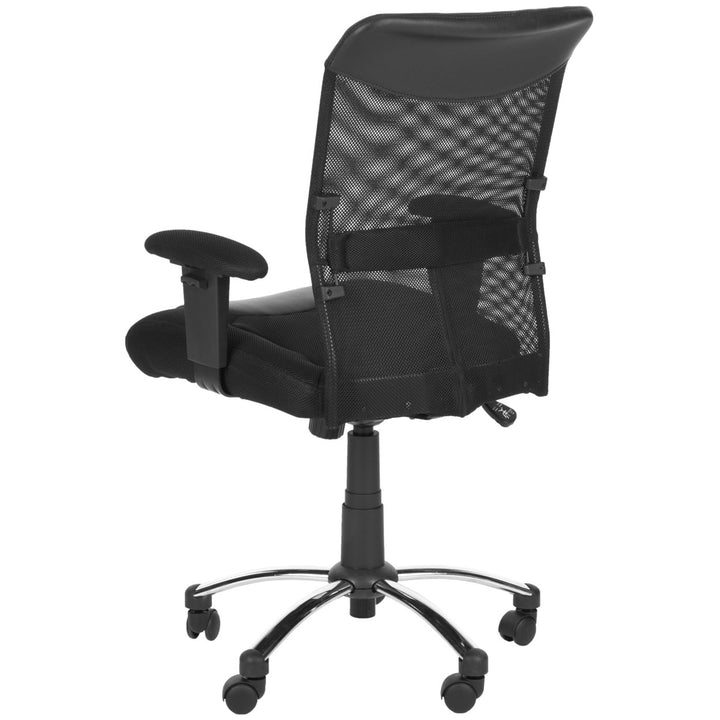 SAFAVIEH Bernard Desk Chair Black Image 6