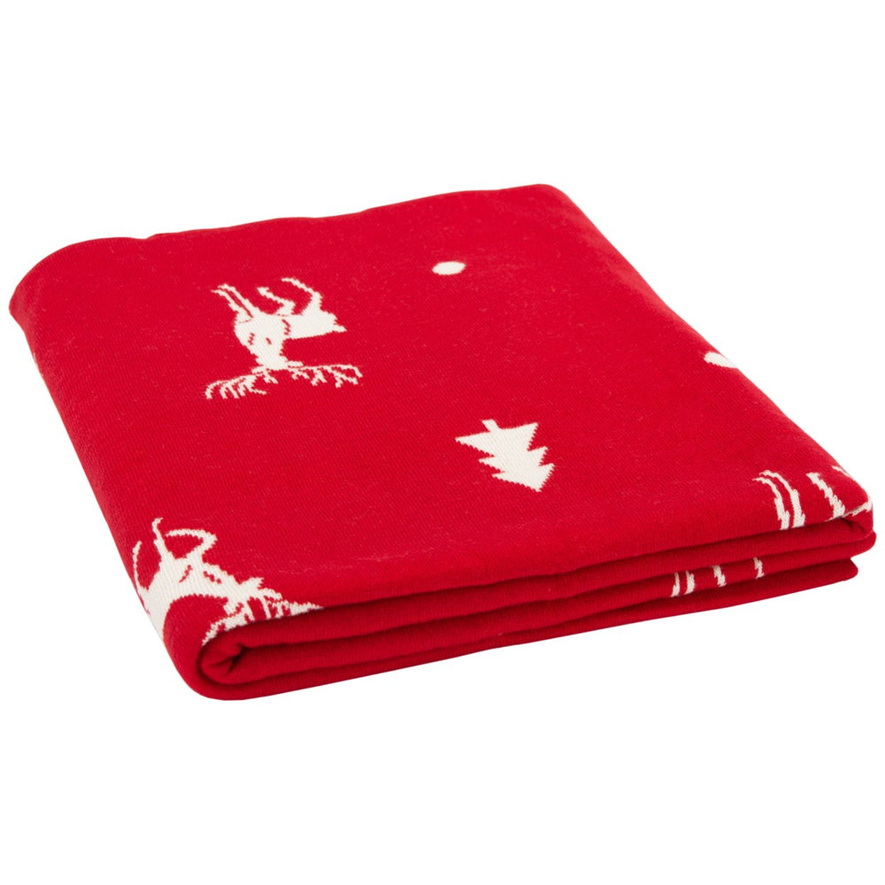 SAFAVIEH Miracle Throw Red Image 2