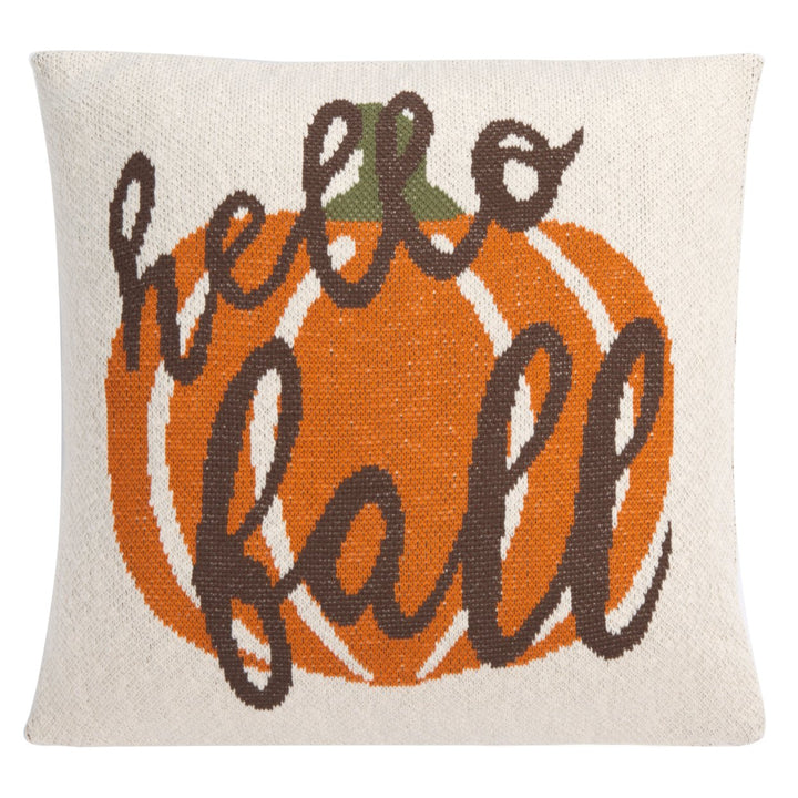 SAFAVIEH Hello Fall Pillow Beige / Orange Image 2