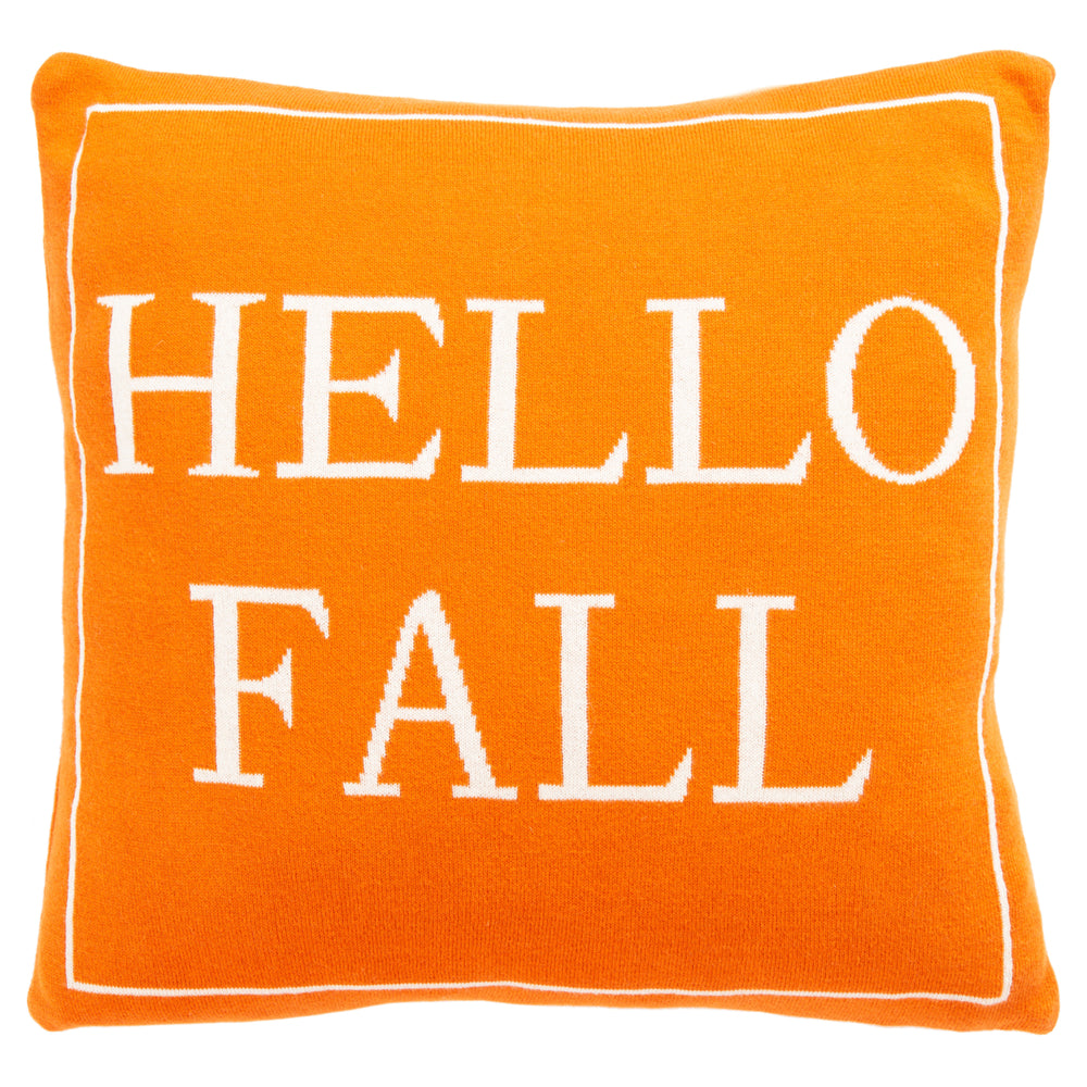 SAFAVIEH Fall Pillow Orange / Natural Image 2