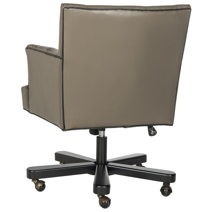 SAFAVIEH Chambers Office Chair Clay / Black Image 7