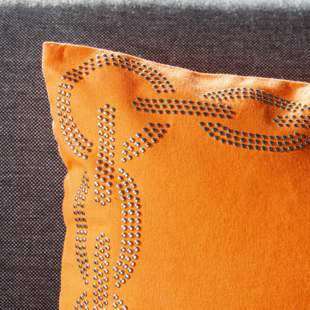 SAFAVIEH Sibine Pillow Set of 2 Orange Image 3