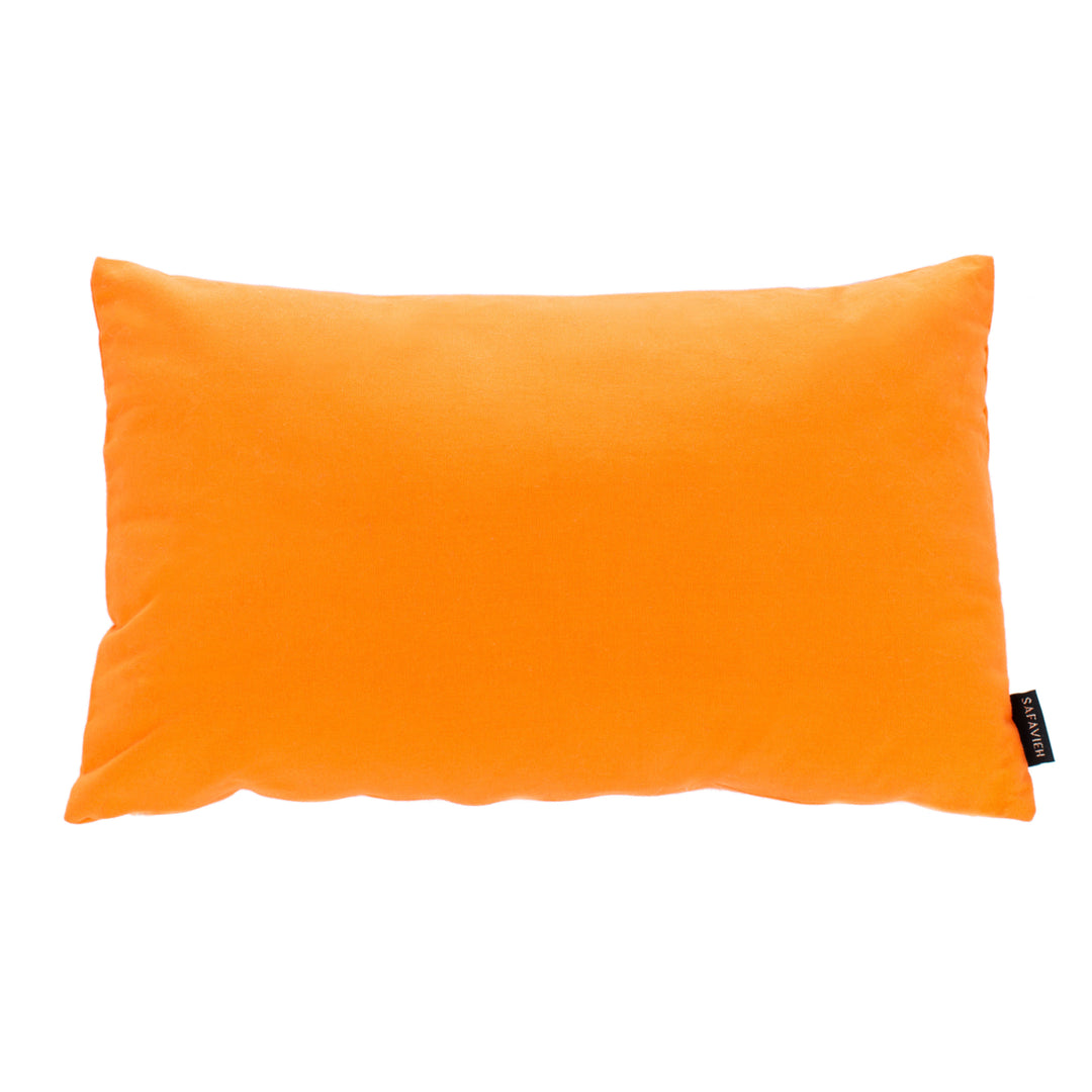 SAFAVIEH Sibine Pillow Set of 2 Orange Image 4