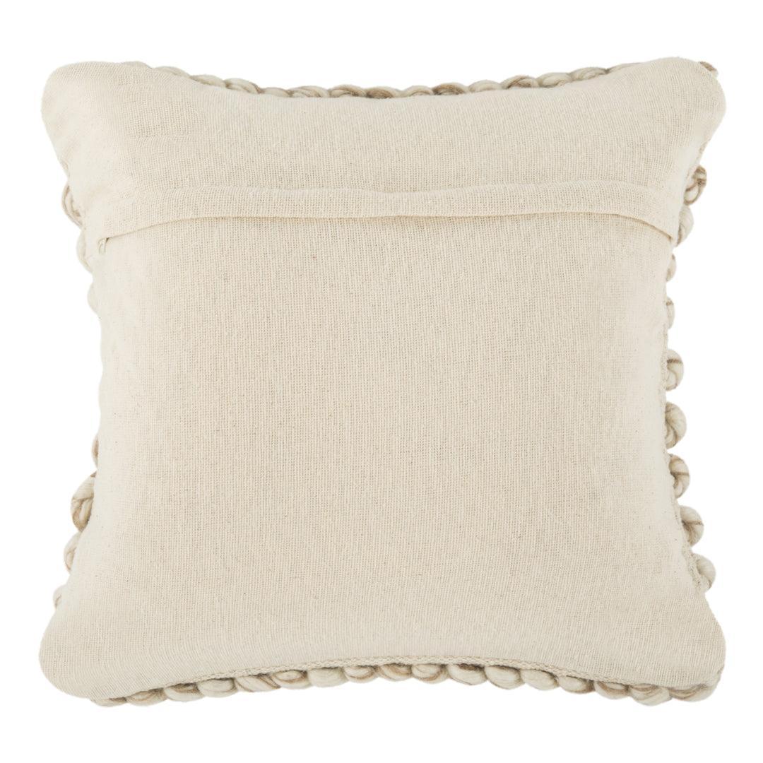 SAFAVIEH All Over Braid Pillow Natural Taupe Blend Image 4