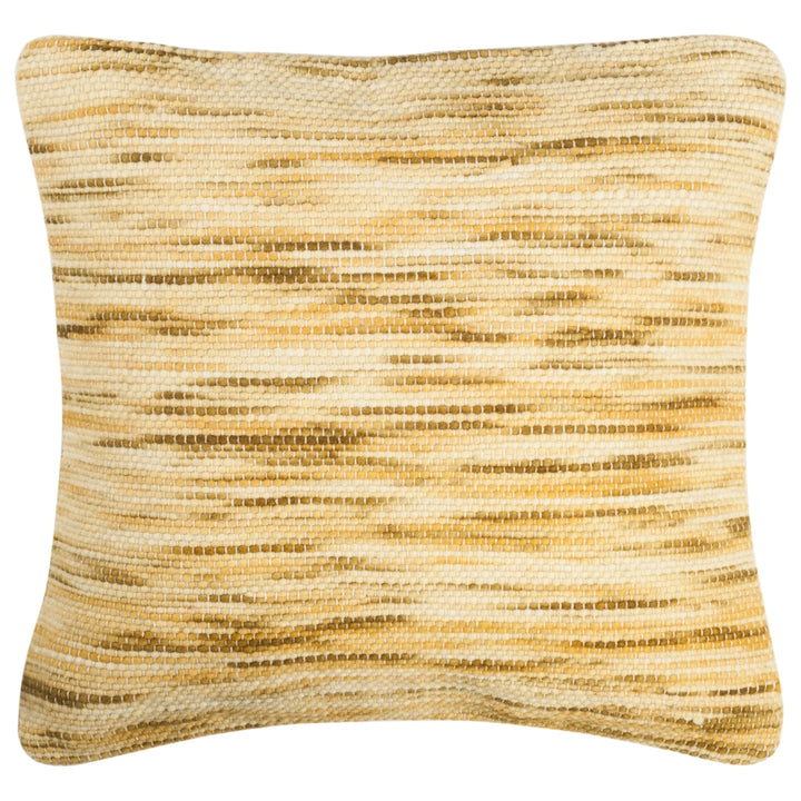 SAFAVIEH Tight Weave Pillow Mustard / Multi Image 2