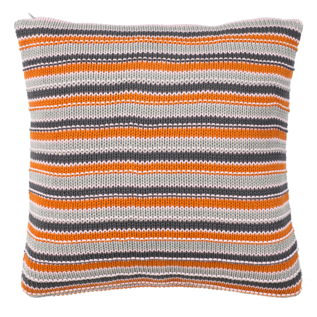 SAFAVIEH Candy Stripe Knit Pillow Assorted Image 2