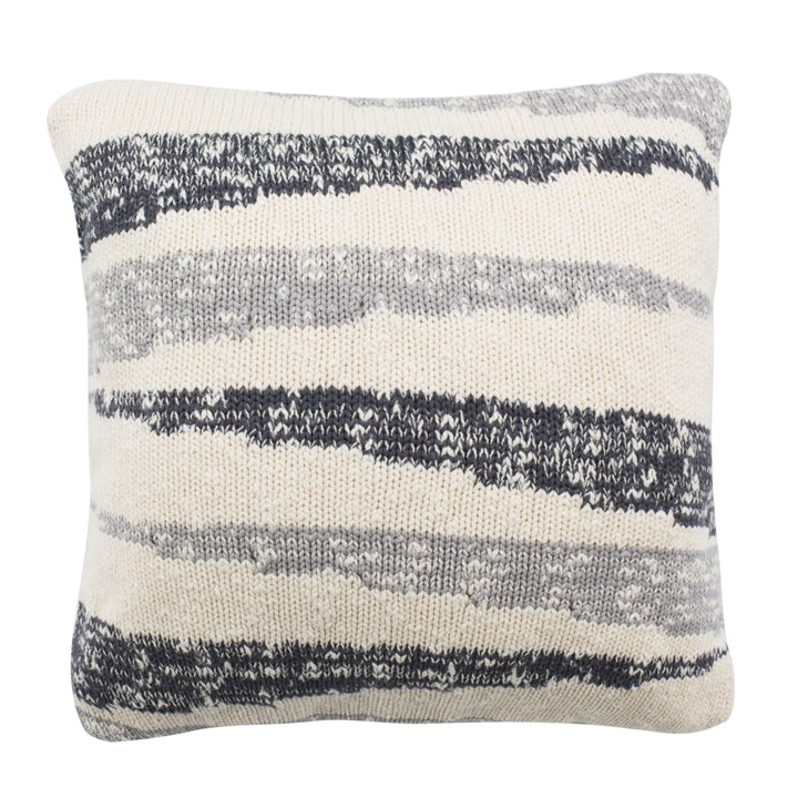 SAFAVIEH Imani Knit Pillow Grey Image 2