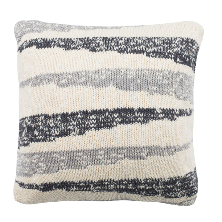 SAFAVIEH Imani Knit Pillow Grey Image 3