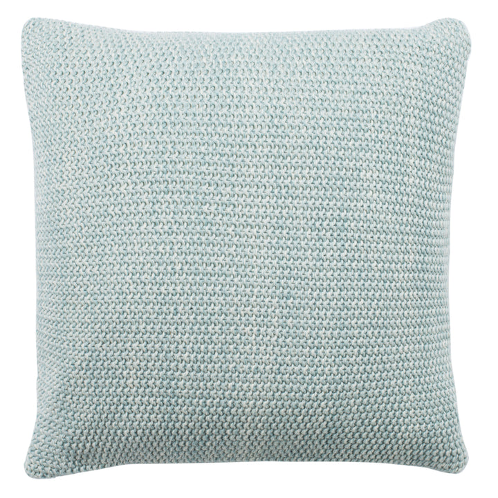 SAFAVIEH Liliana Knit Pillow Blue / Natural Image 3