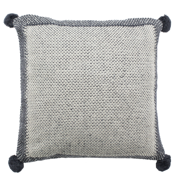 SAFAVIEH Dania Knit Pillow Grey / Natural Image 2