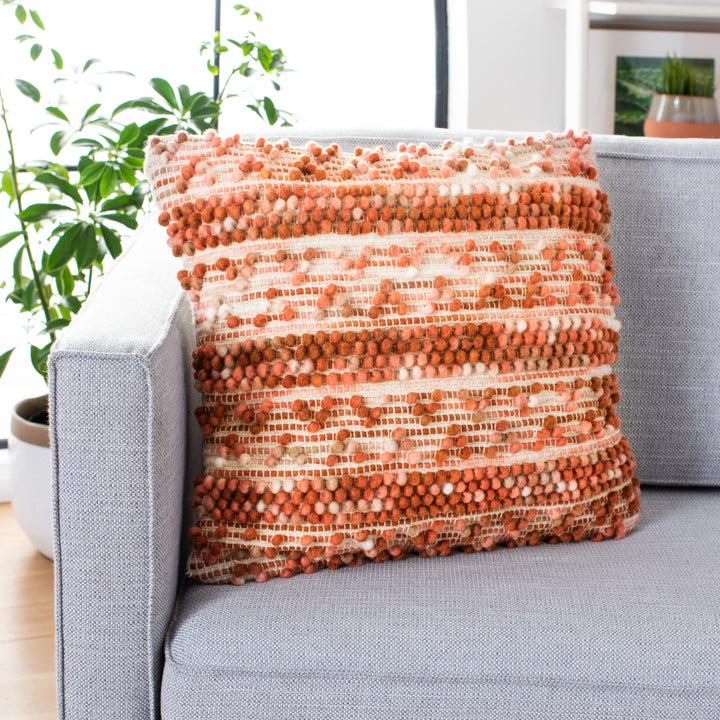 SAFAVIEH Nerina Pillow Rust Image 1