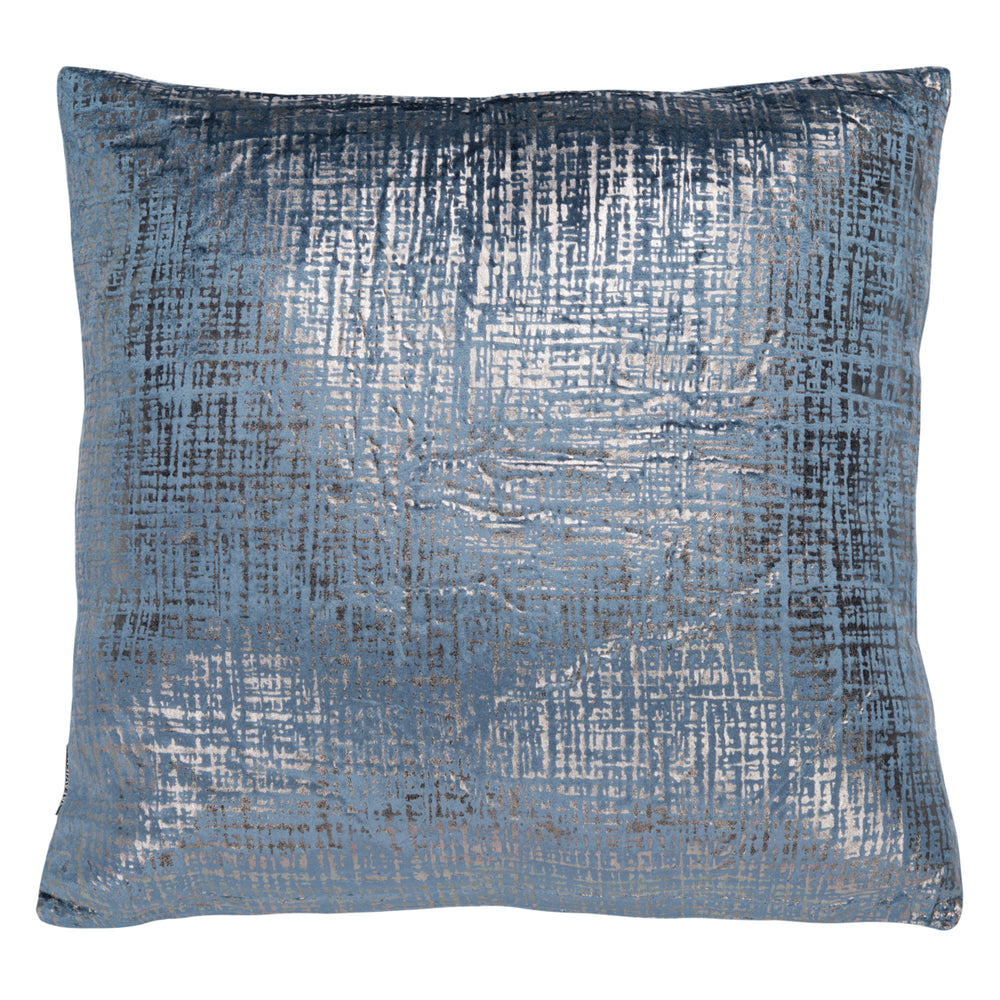 SAFAVIEH Norlia Pillow Blue / Gold Image 2