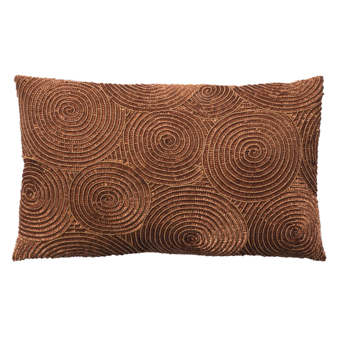 SAFAVIEH Omi Pillow Beige / White Image 2