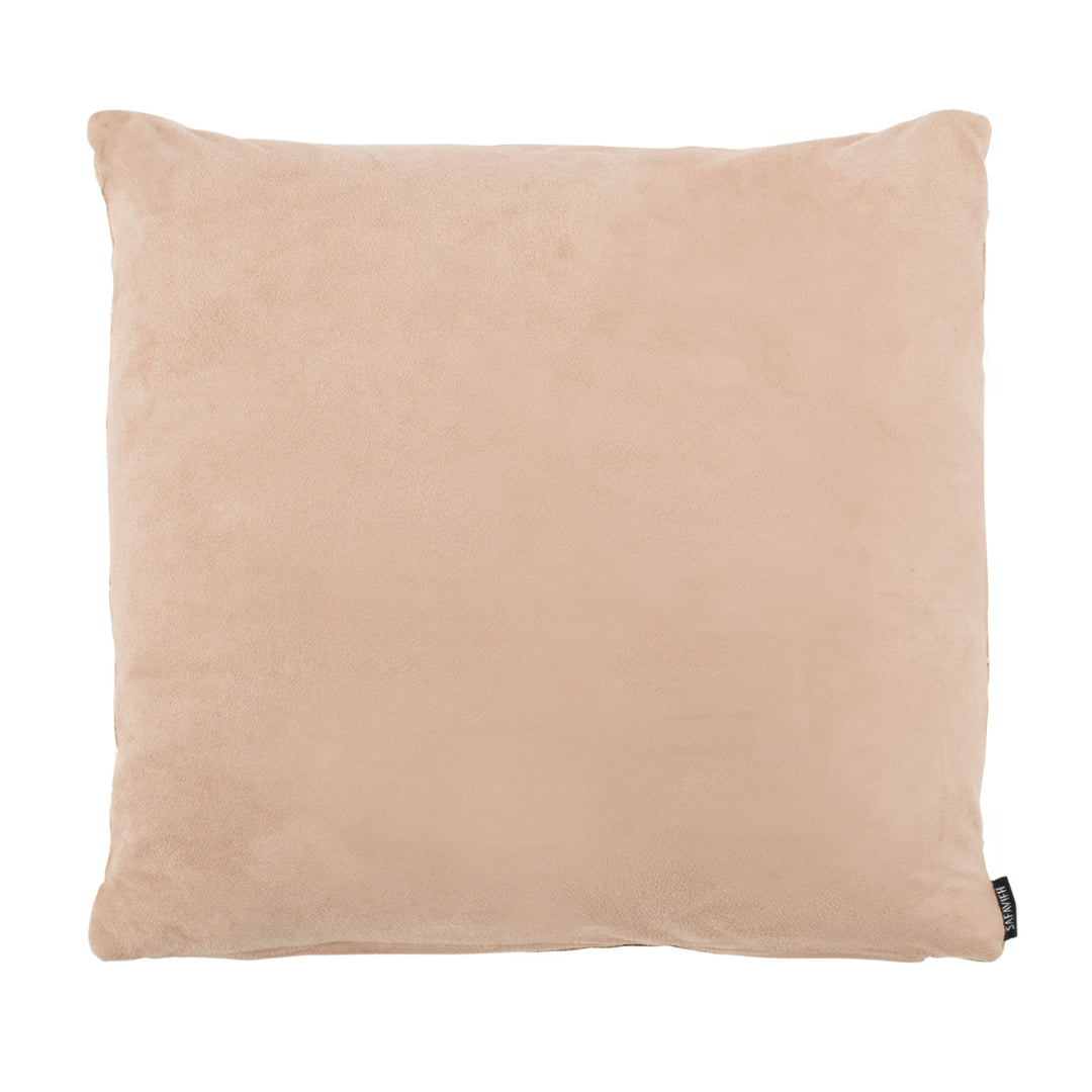 SAFAVIEH Metallic Fin Cowhide Pillow Gold / Beige Image 4