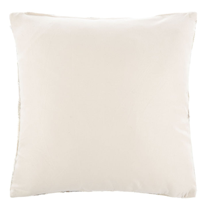 SAFAVIEH Brea Metallic Cowhide Pillow Silver Image 3