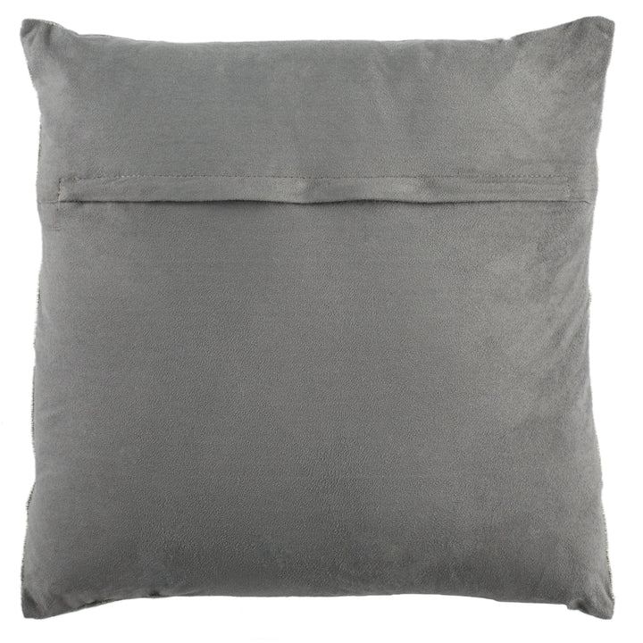 SAFAVIEH Kent Cowhide 20" x 20" Pillow Grey Image 3