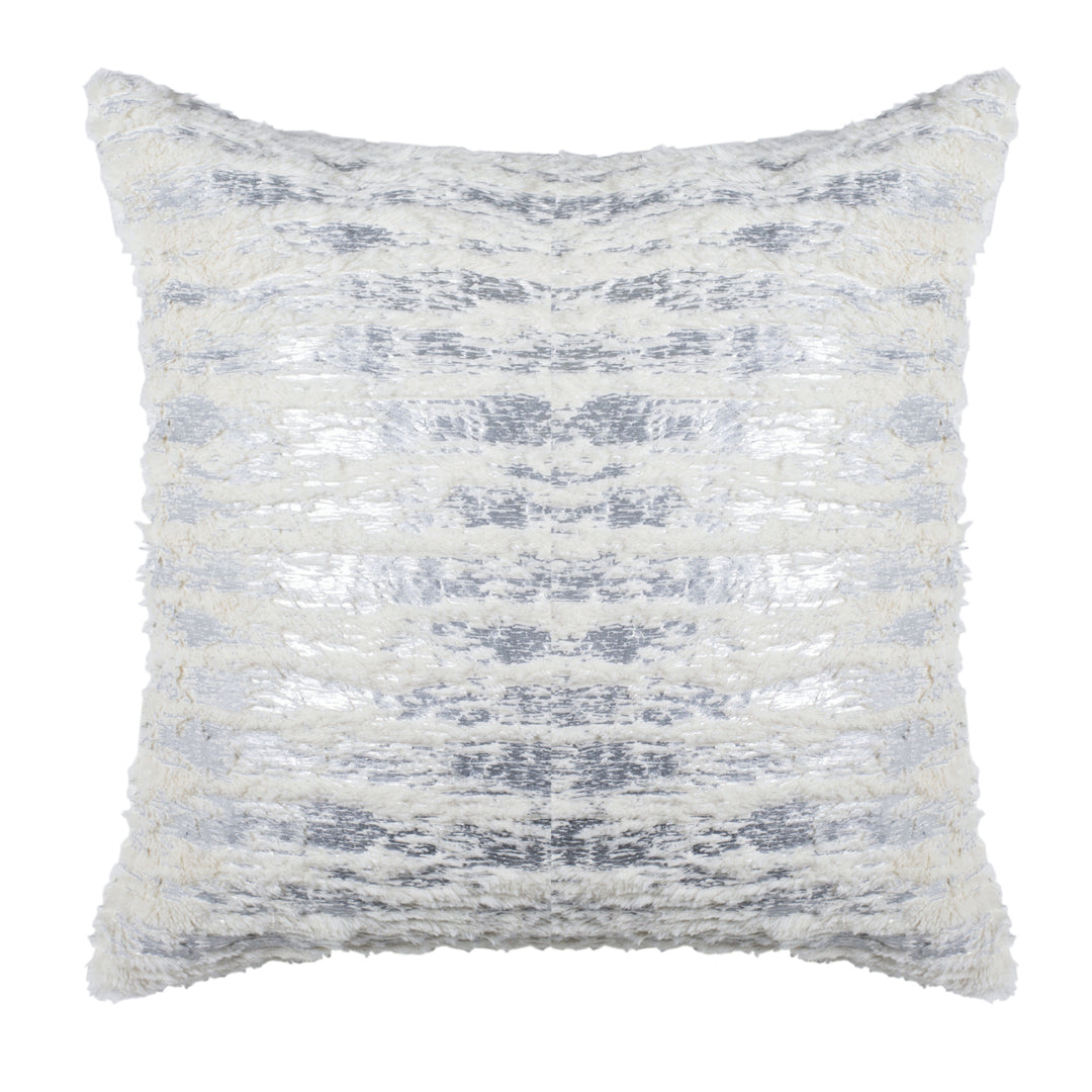 SAFAVIEH Lorelei Pillow White / Silver Image 2