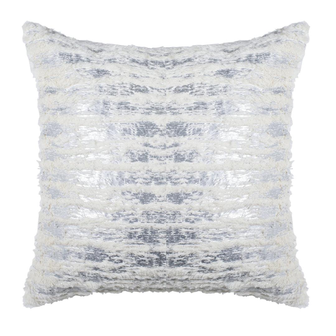 SAFAVIEH Lorelei Pillow White / Silver Image 3