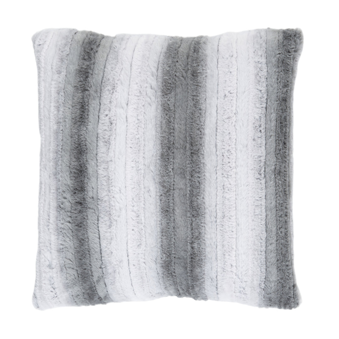 SAFAVIEH Elian Pillow Grey / White Image 4