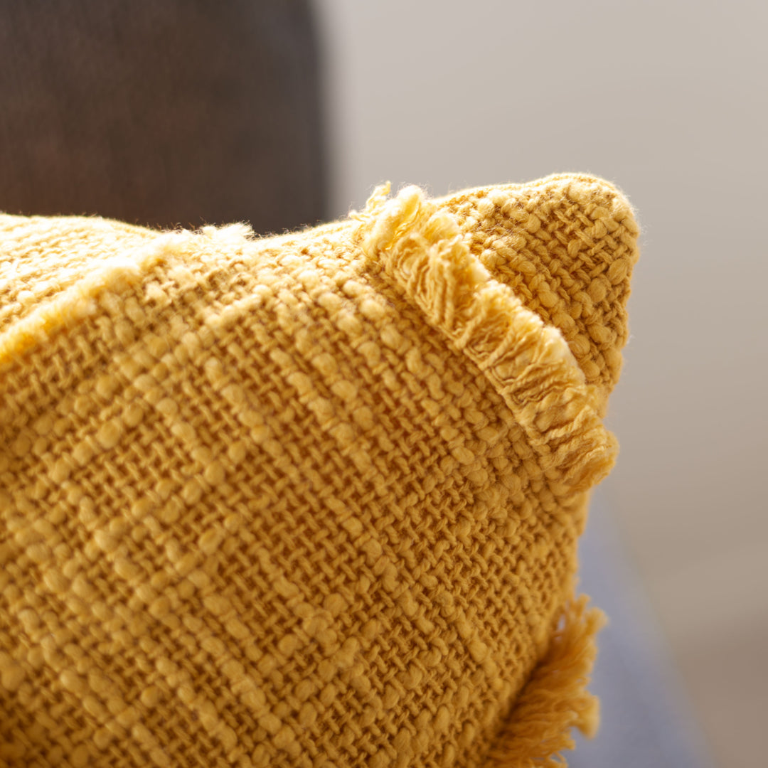 SAFAVIEH Ashlin Pillow Yellow Image 1