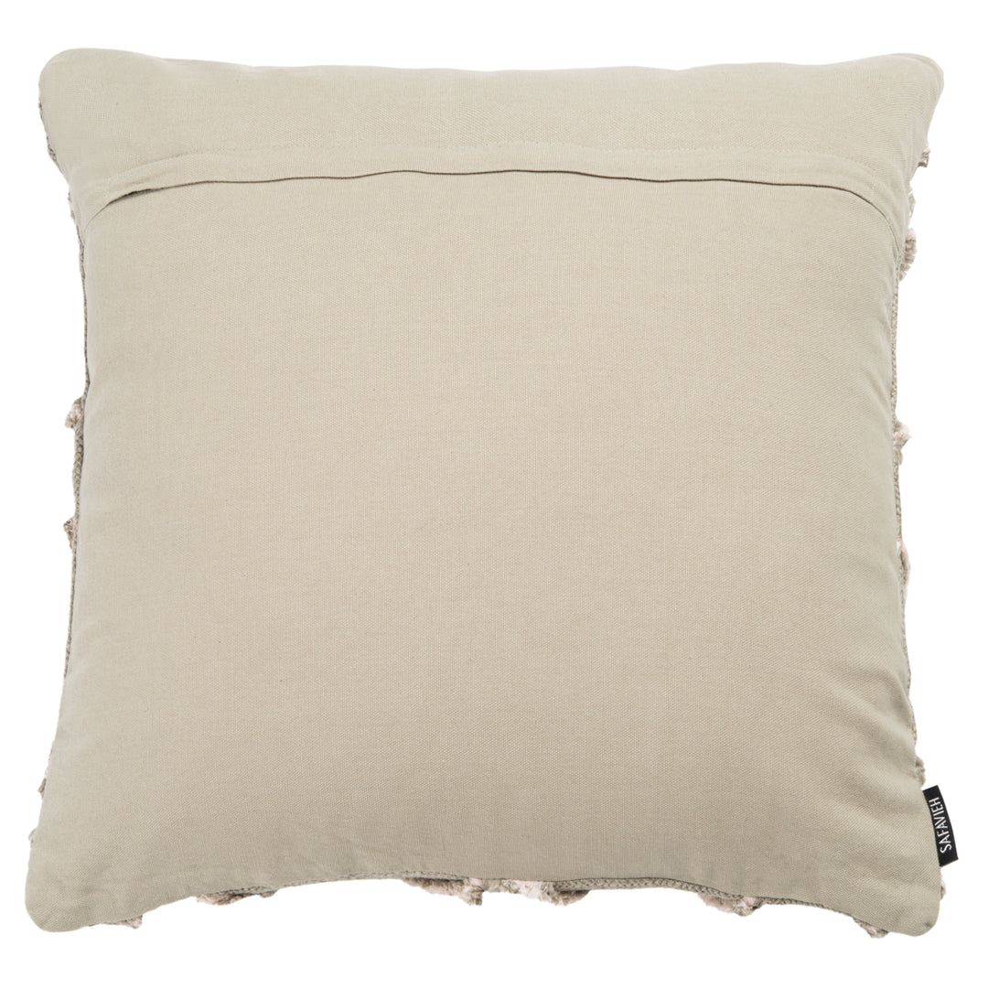 SAFAVIEH Ashlin Pillow Grey / Beige Image 3