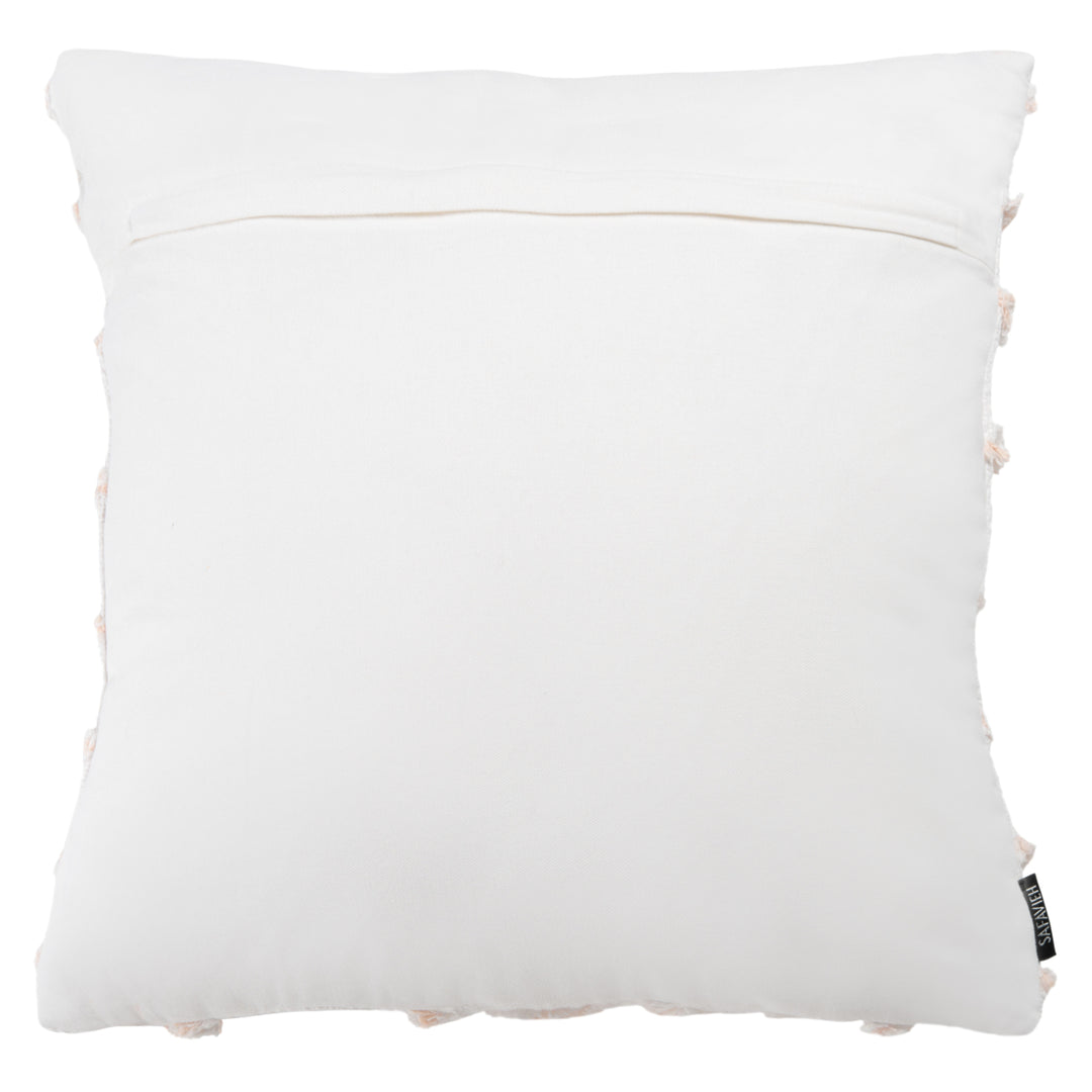 SAFAVIEH Lonis Pillow White / Pink Image 3