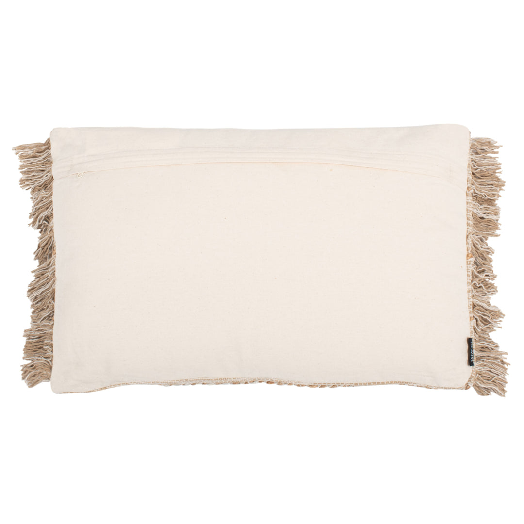 SAFAVIEH Janine Pillow Green / Beige Image 4