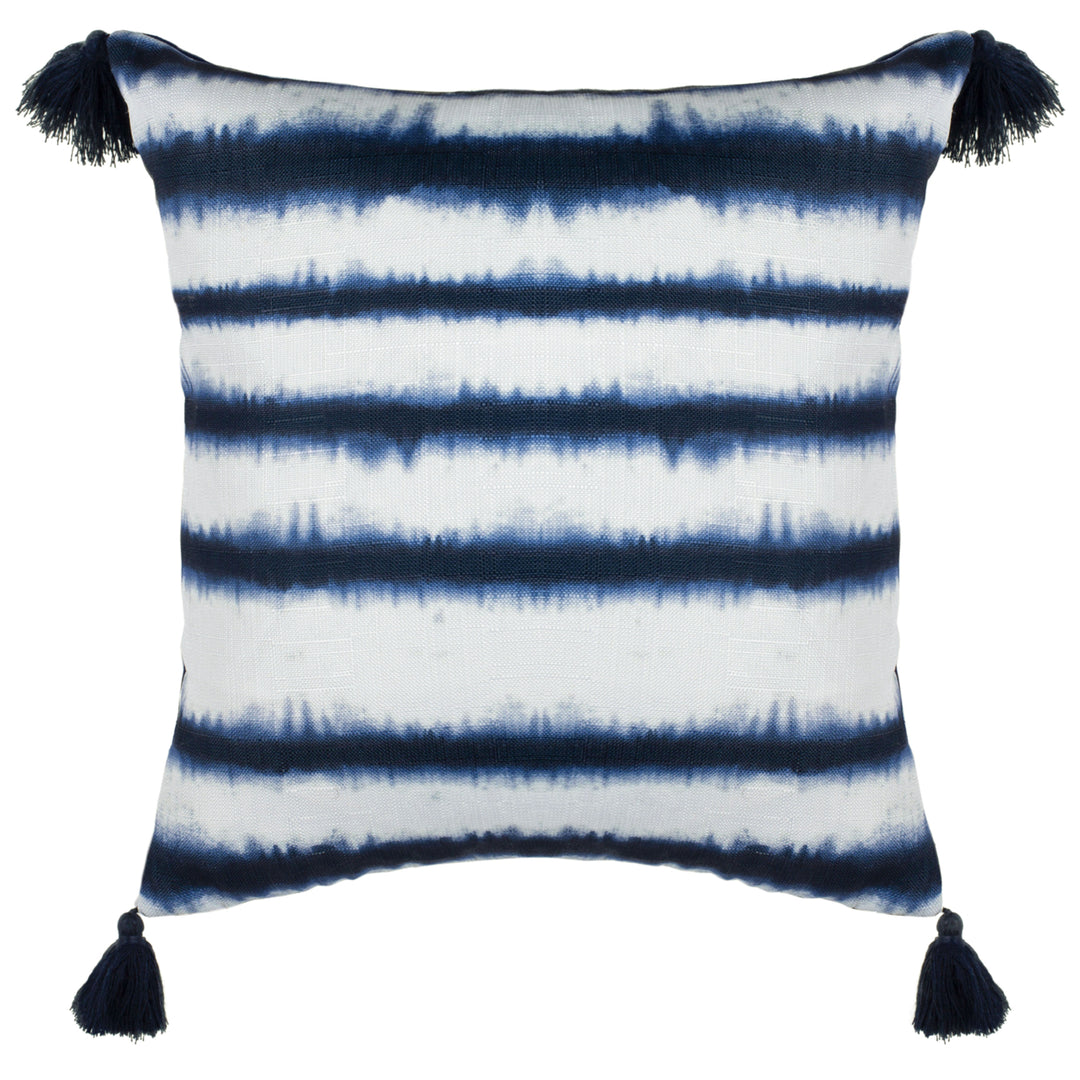 SAFAVIEH Cassia Pillow Blue / White Image 4