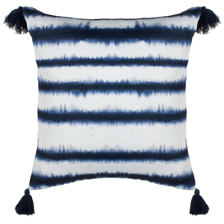 SAFAVIEH Cassia Pillow Blue / White Image 4