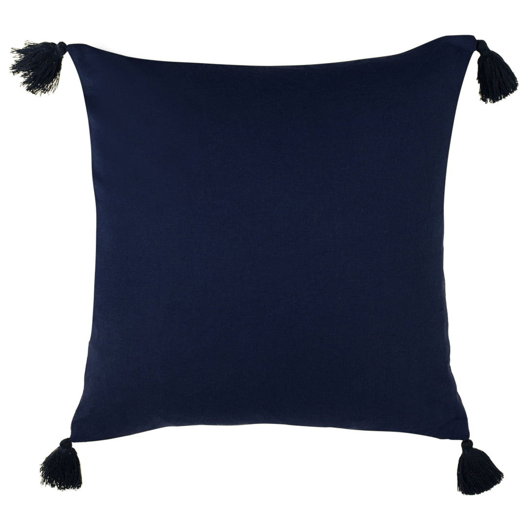 SAFAVIEH Cassia Pillow Blue / White Image 6