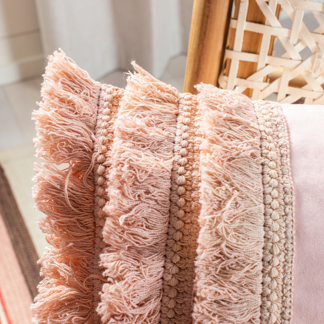 SAFAVIEH Grema Pillow Pink Image 3