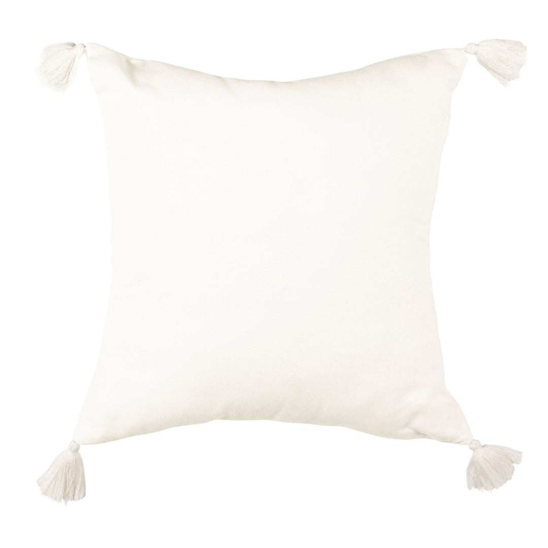 SAFAVIEH Mariella Pillow White / Blue Image 3