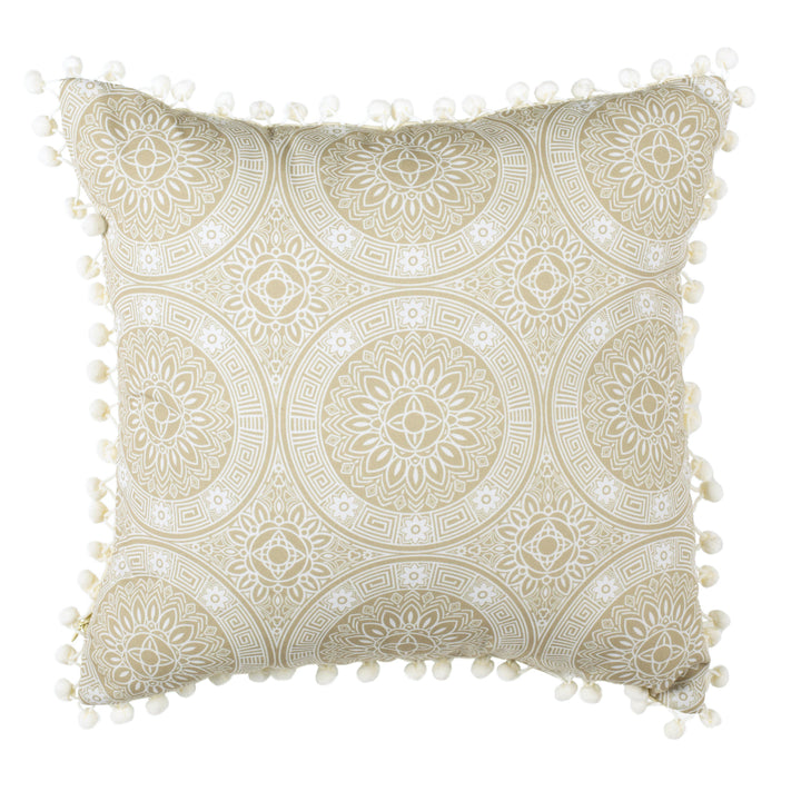 SAFAVIEH Valencia Pillow Beige Image 3