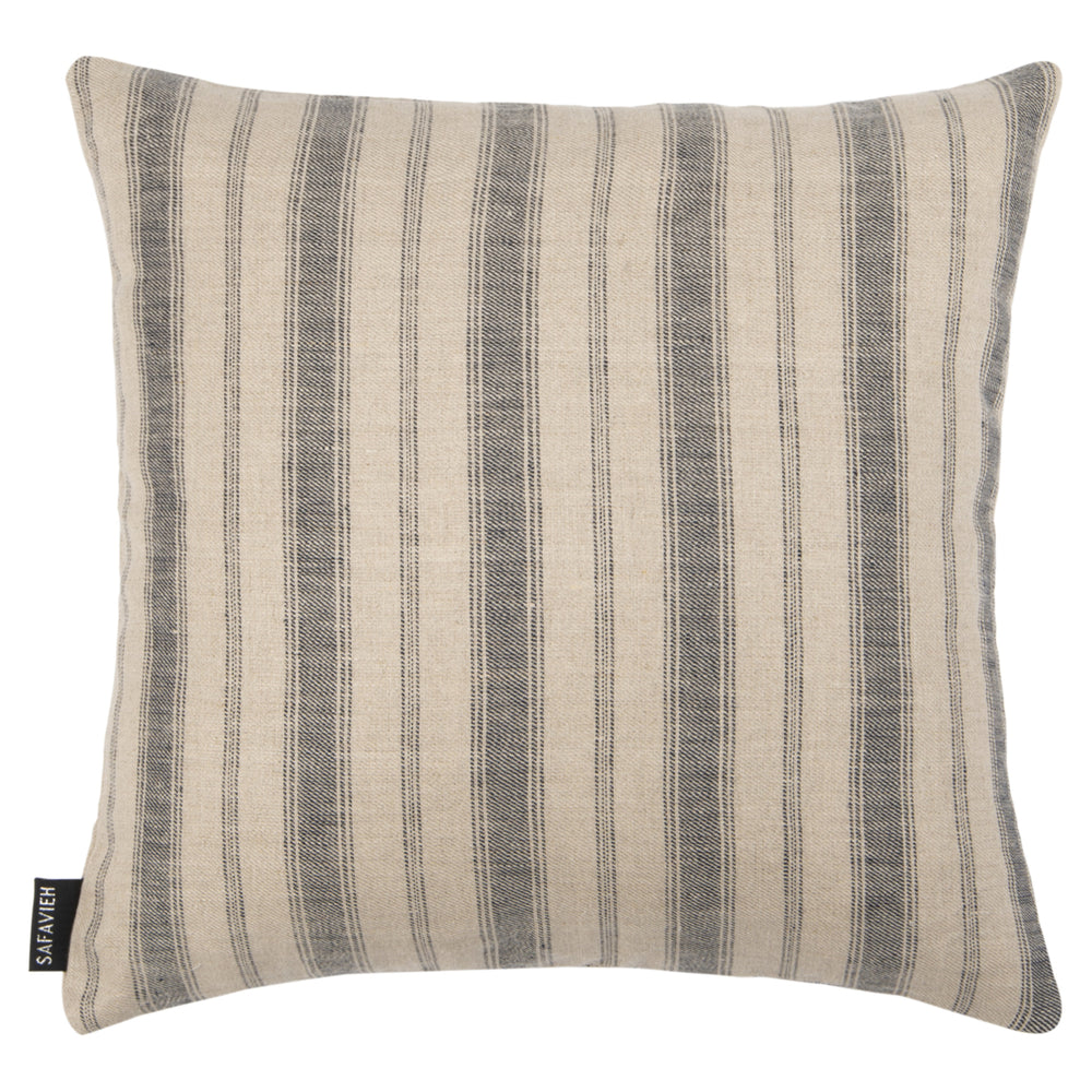 SAFAVIEH Varina Pillow Blue / Natural Image 2