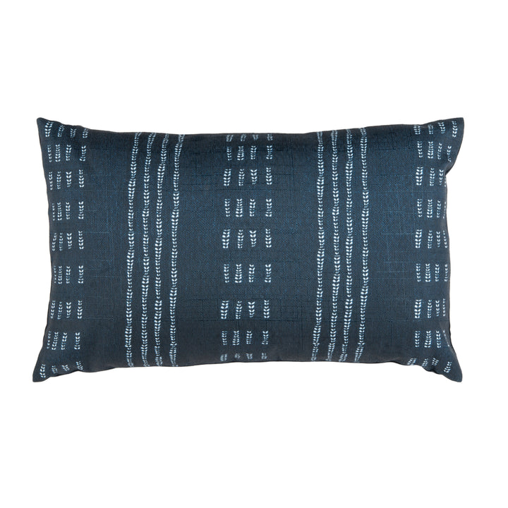 SAFAVIEH Madelyn Pillow Blue / White Image 3