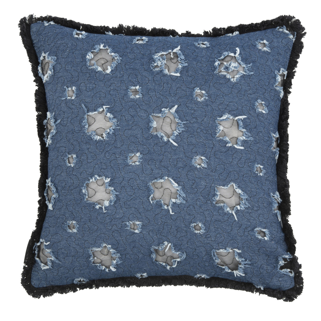 SAFAVIEH Tosh Pillow Blue / Navy Image 2